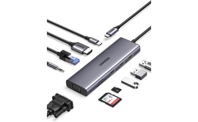 UGREEN USB-C 10-in-1 Multi-functional Hub (15601)